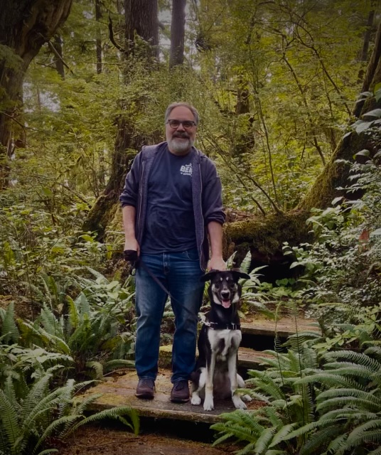 Jack with dog