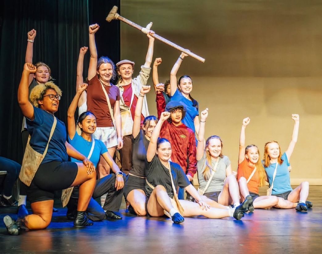 theater kids posing