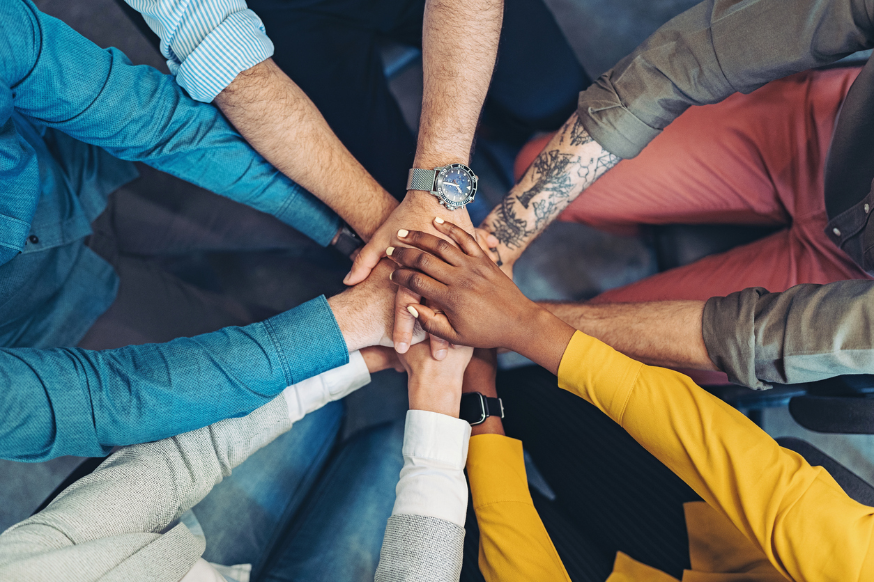 circle of hands