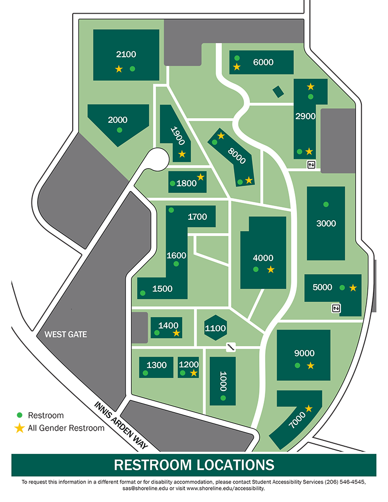 Campus Restroom Map