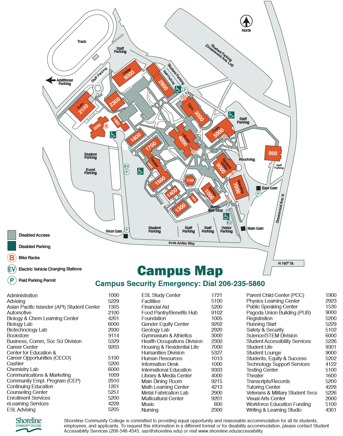 campus map