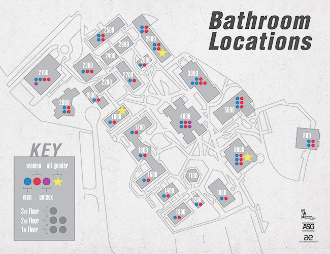 Shoreline Community College Campus Map. 