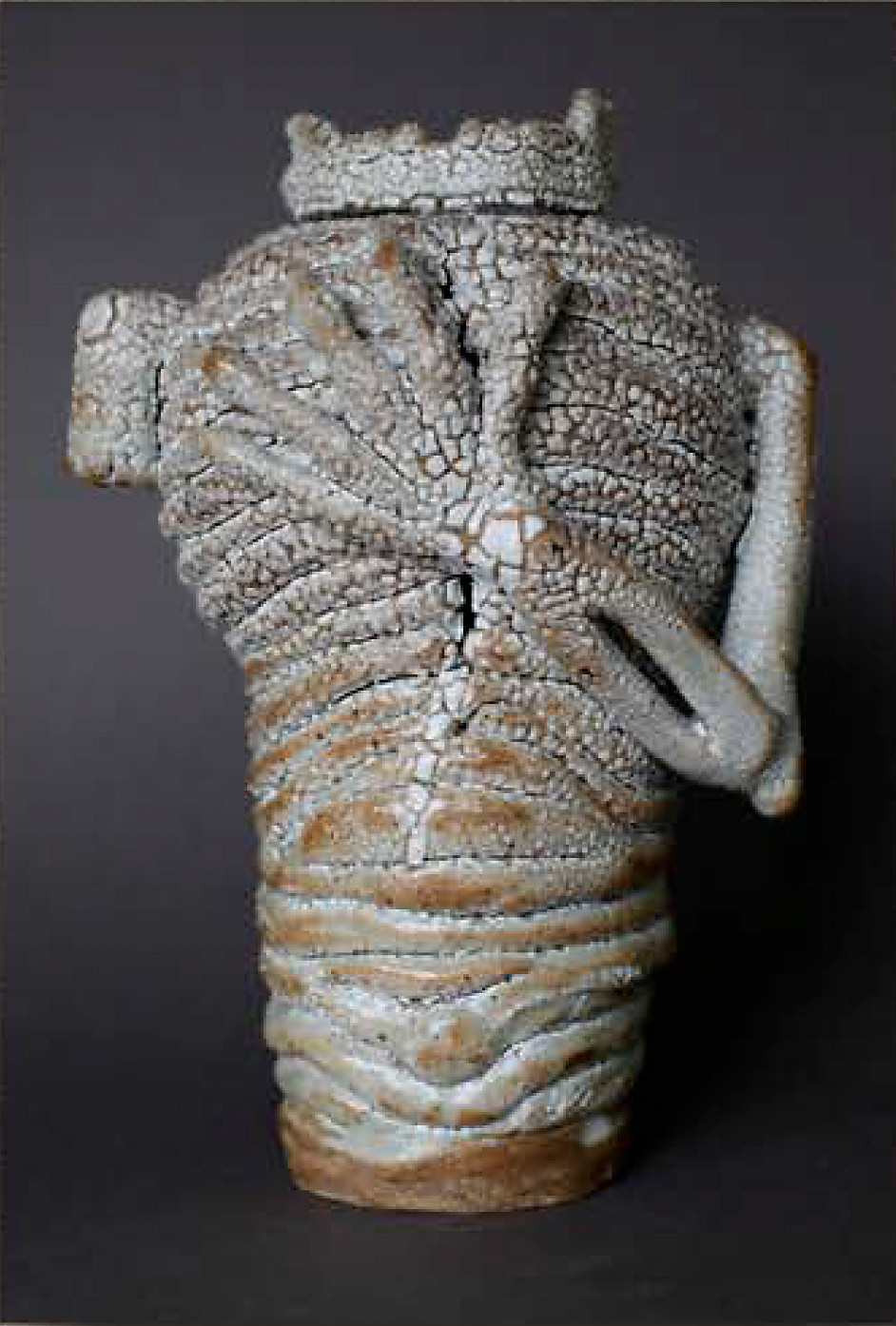 skeleton vase